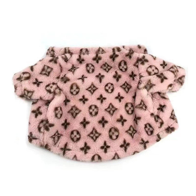 Warm Bulldog Faux Fur Coat