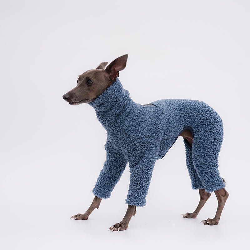 Plush Fleece Italian Greyhound Onesie