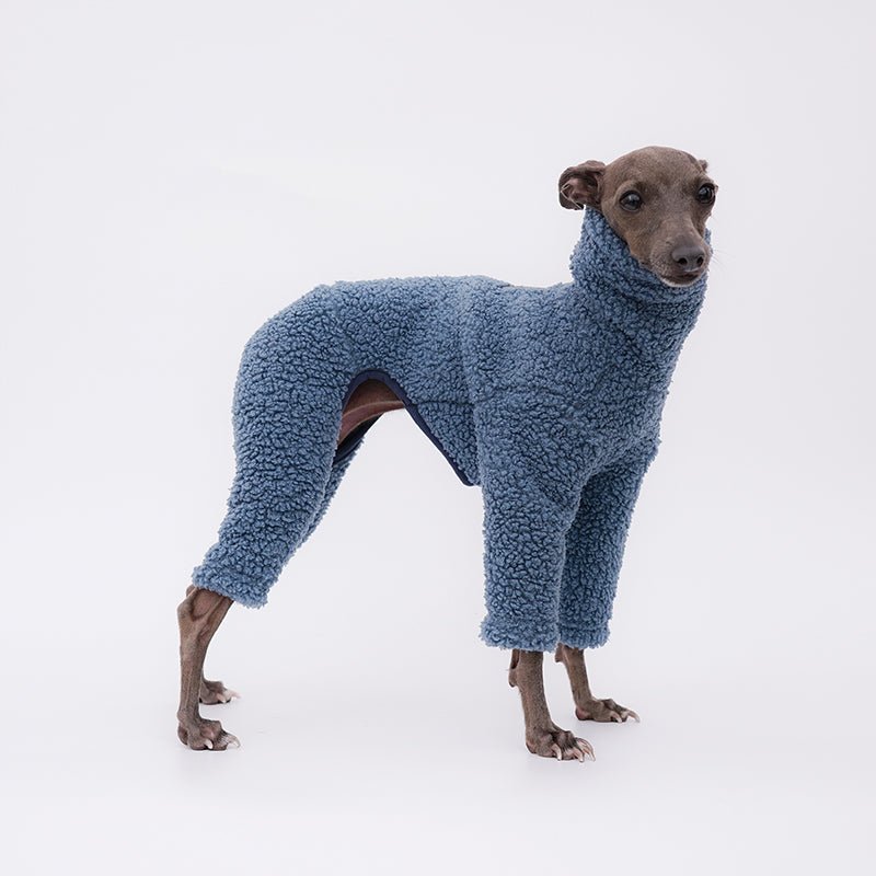 Plush Fleece Italian Greyhound Onesie