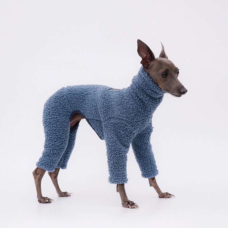Plush Fleece Italian Greyhound Onesie