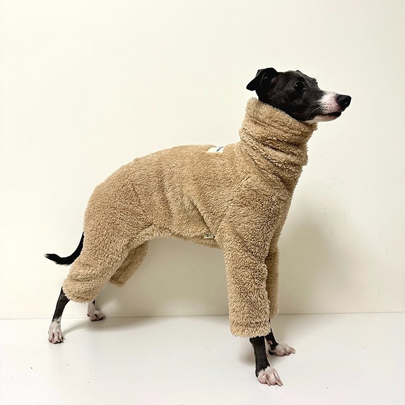 Winter Plush Fleece Italian Greyhound Jumpsuit