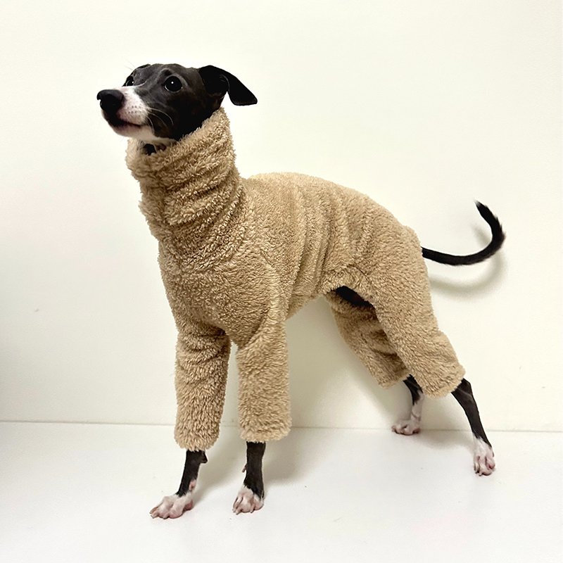 Winter Plush Fleece Italian Greyhound Jumpsuit