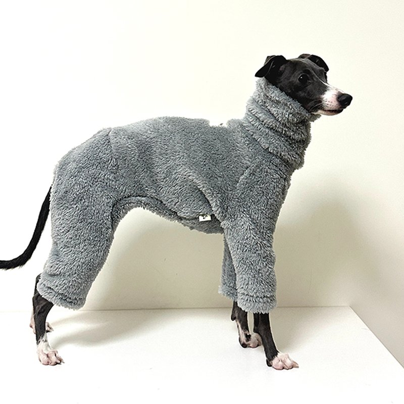 Luxurious Plush Fleece Italian Greyhound Dog Jumpsuit
