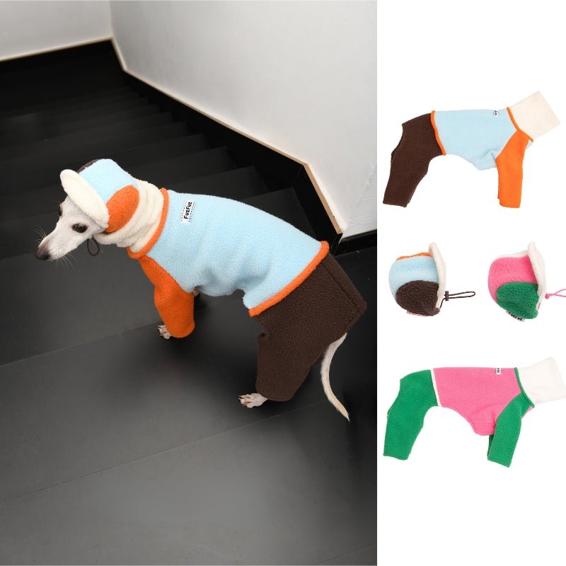 Warm Fleece Italian Greyhound Dog Onesies