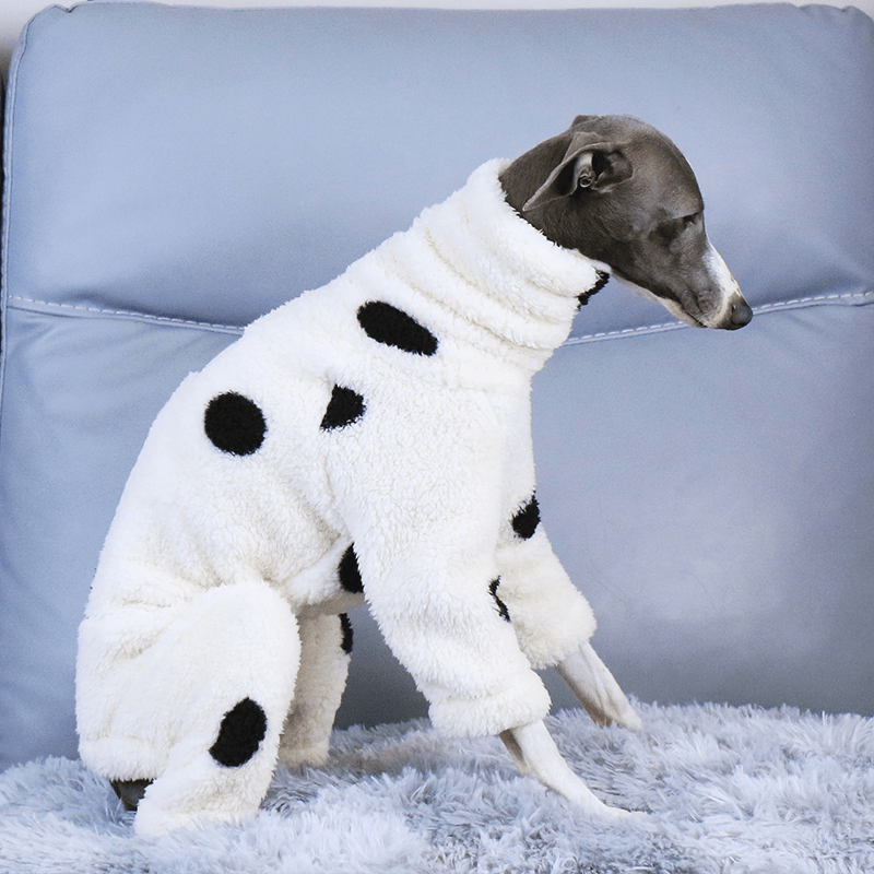 Winter Fleece Italian Greyhound Onesie