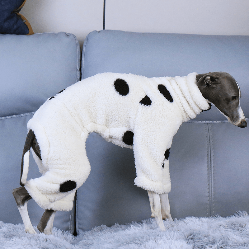 Winter Fleece Italian Greyhound Onesie