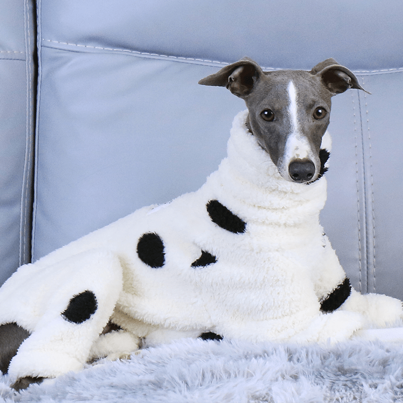 Winter Fleece Italian Greyhound Onesie