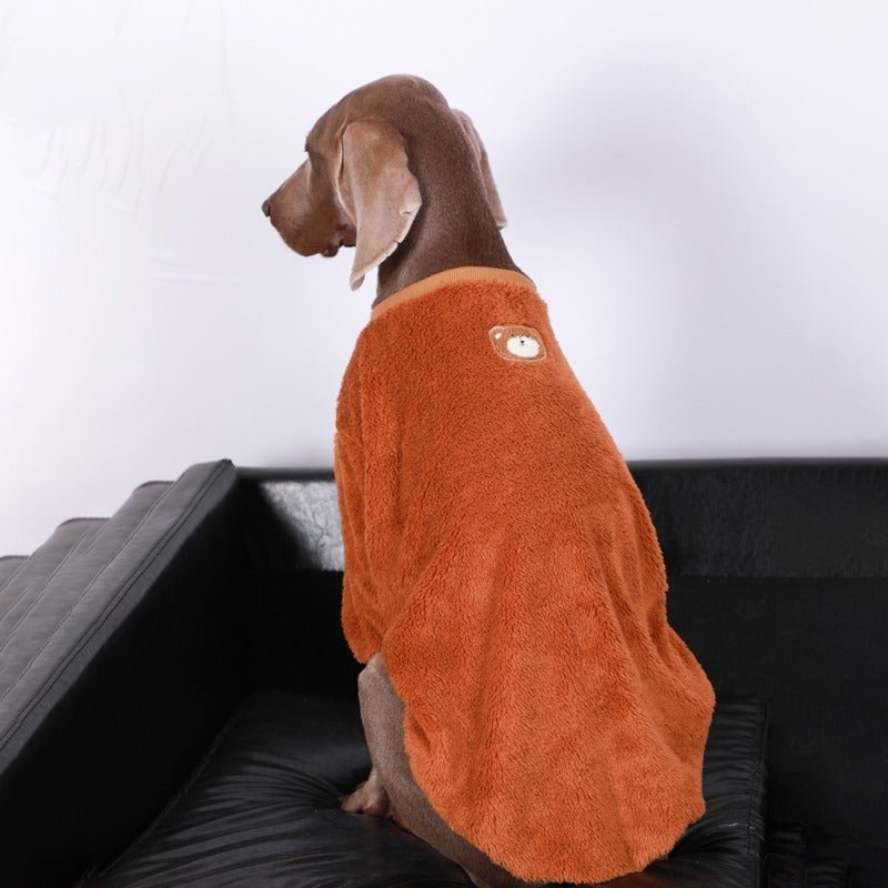 Winter Warm Big Dog Fleece Shirts