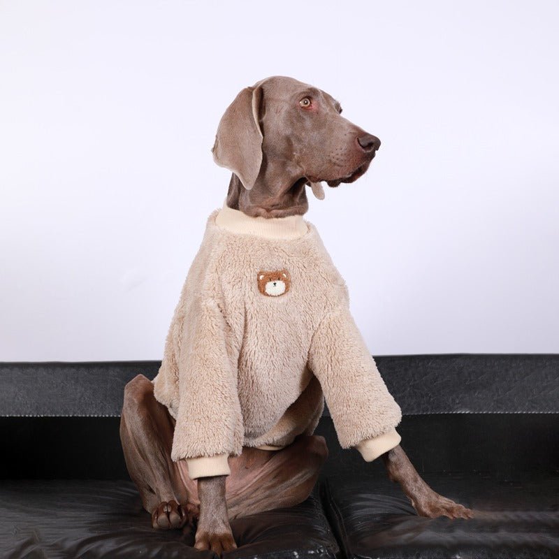 Winter Warm Big Dog Fleece Shirts