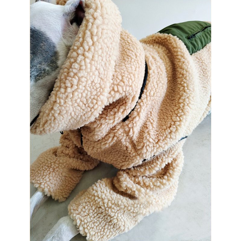 Fleece Reversible Italian Dog Jacket