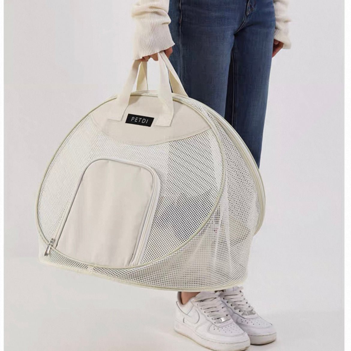 Foldable Breathable Large Dog Carrier