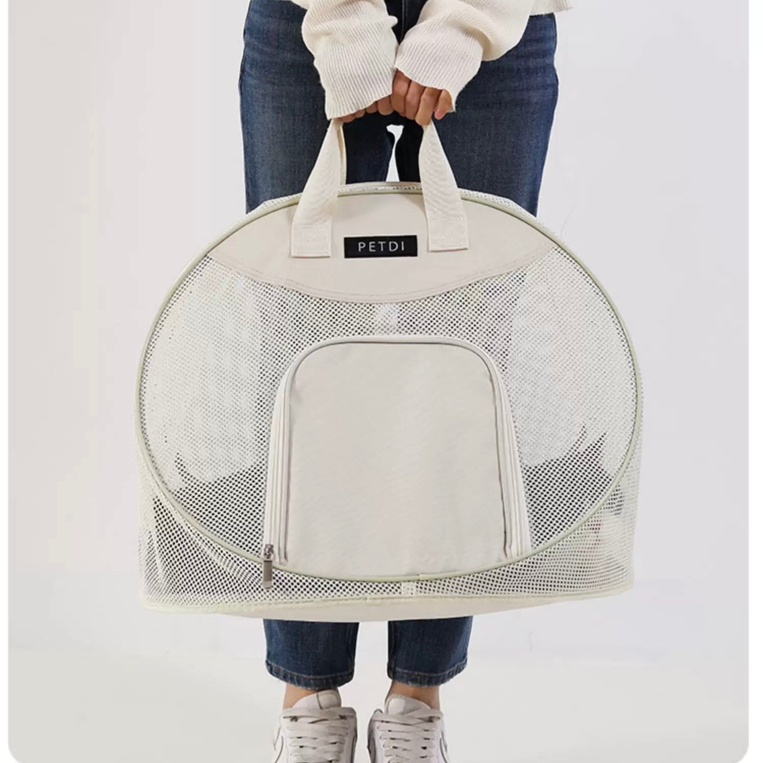 Foldable Breathable Large Dog Carrier