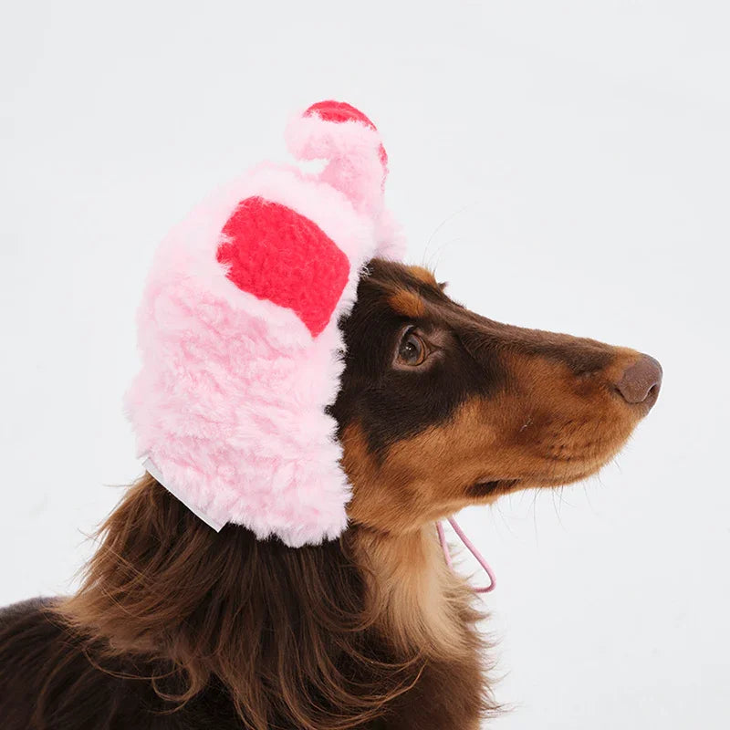 Warm Dachshund Bunny Halloween Hat