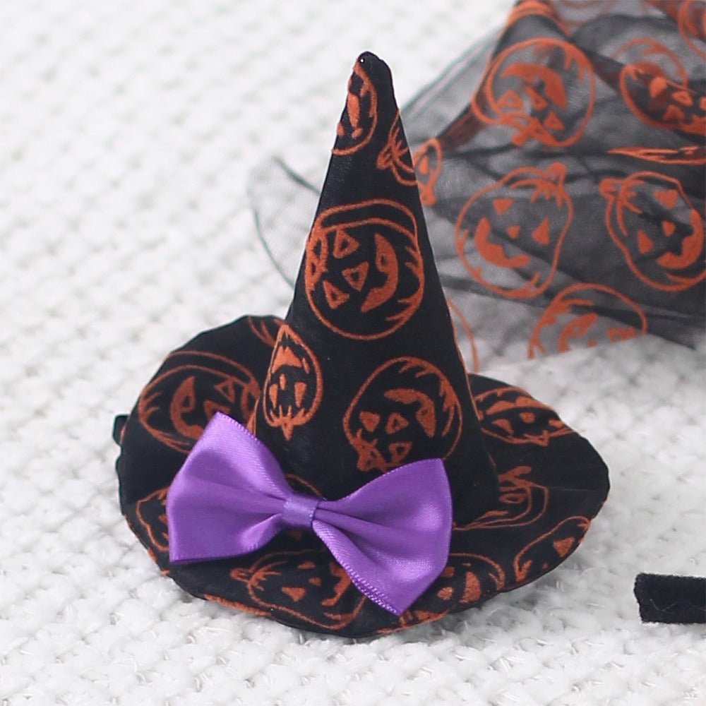 Halloween Dog Costume Witch Cloak