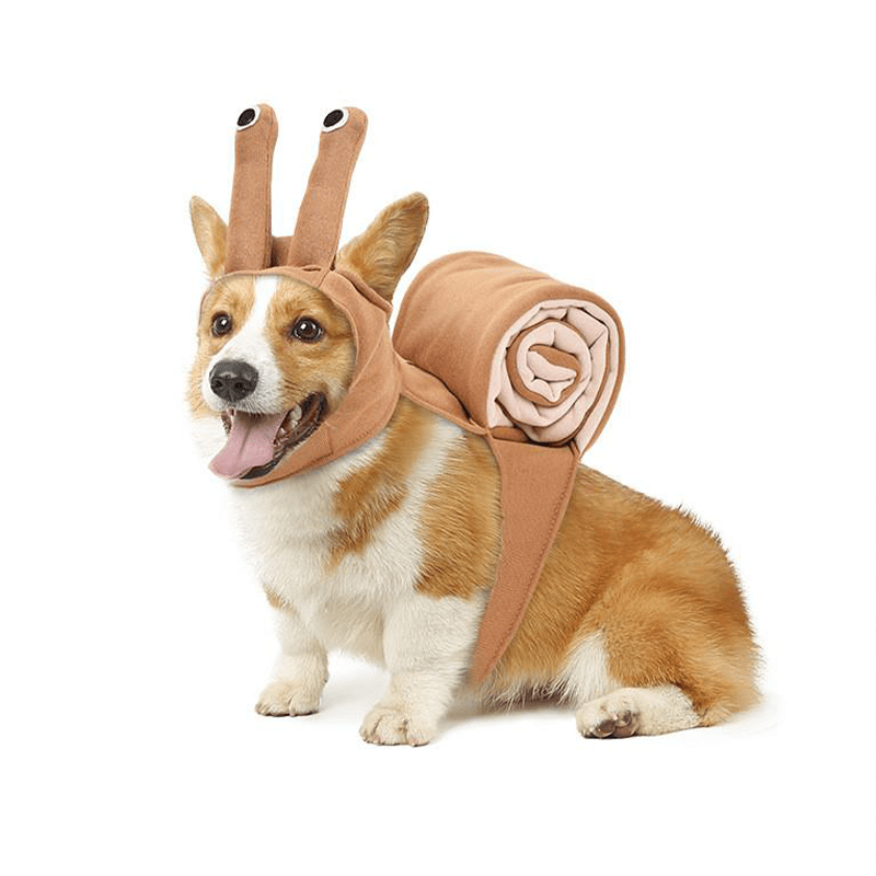 Comfortable Halloween Snail Pet Costume