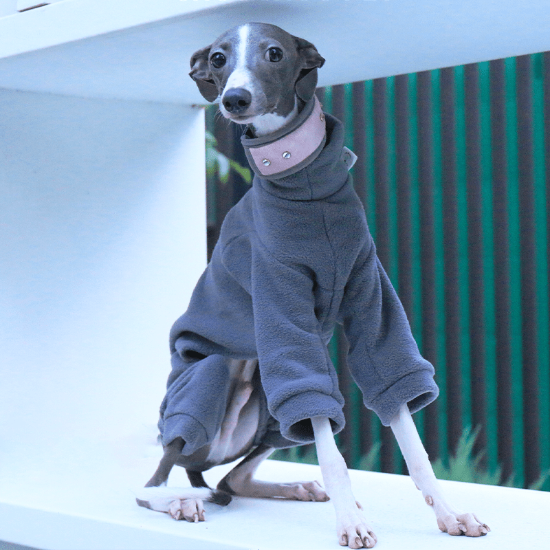 Warm Double Fleece Italian Greyhound Onesies