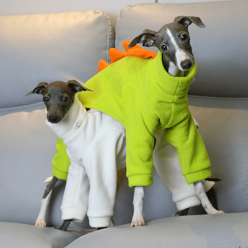 Cozy Fleece Italian Greyhound Dog Onesies