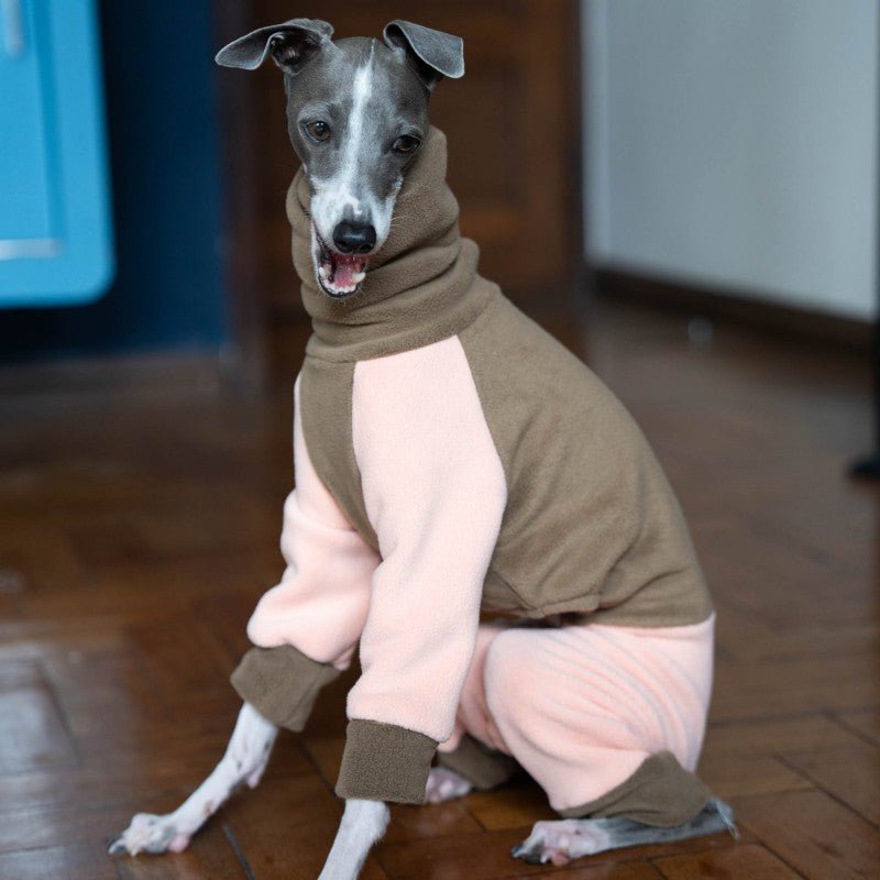 Warm Double Fleece Italian Greyhound Onesies