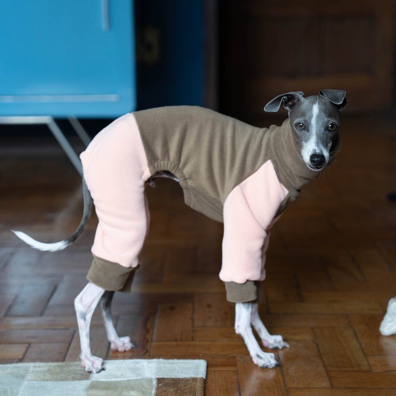 Warm Double Fleece Italian Greyhound Onesies