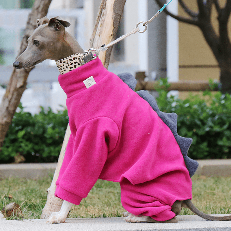 Warm Fleece Italian Greyhound Onesies