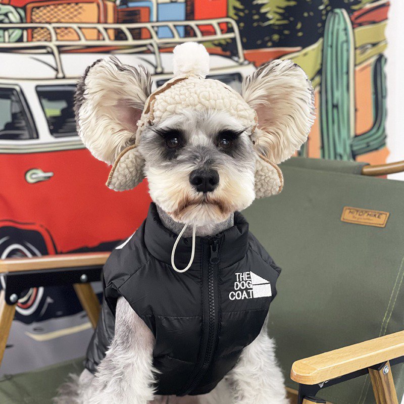 Warm Lamb Woolen Dog Hat