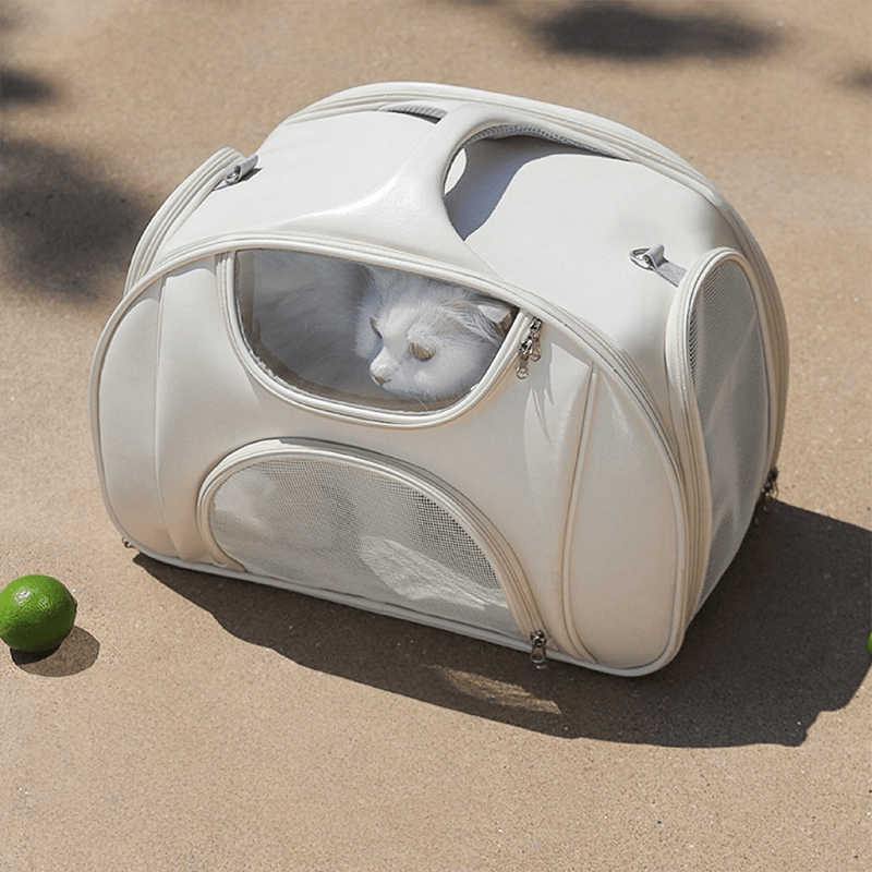 Large Capacity Travel Trolley Backpack Pet Carrier