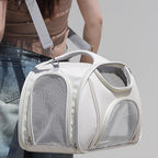 Large Capacity Travel Trolley Backpack Pet Carrier