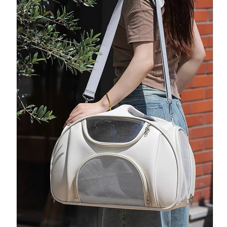 Large Capacity Travel Trolley Backpack Pet Carrier