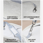 Large Capacity Travel Trolley Backpack Pet Carrier