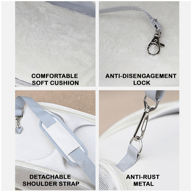 Large Capacity Travel Trolley Backpack Pet Carrier