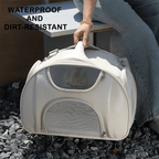 Large Capacity Travel Trolley Backpack Pet Carrier