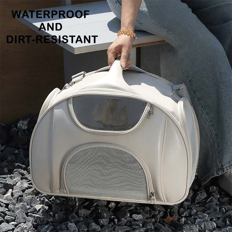 Large Capacity Travel Trolley Backpack Pet Carrier