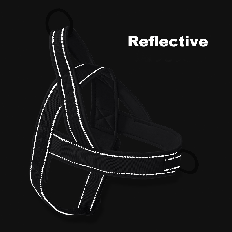 No Pull Anti Escape Large Dog Harness Set