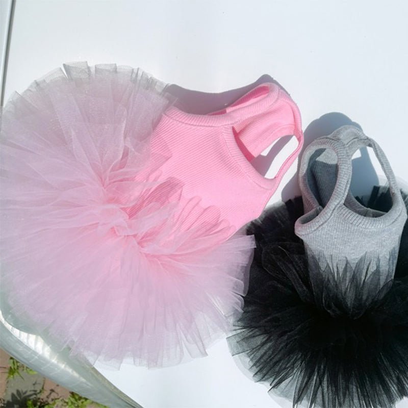 Layered Mesh Princess Cat Dress