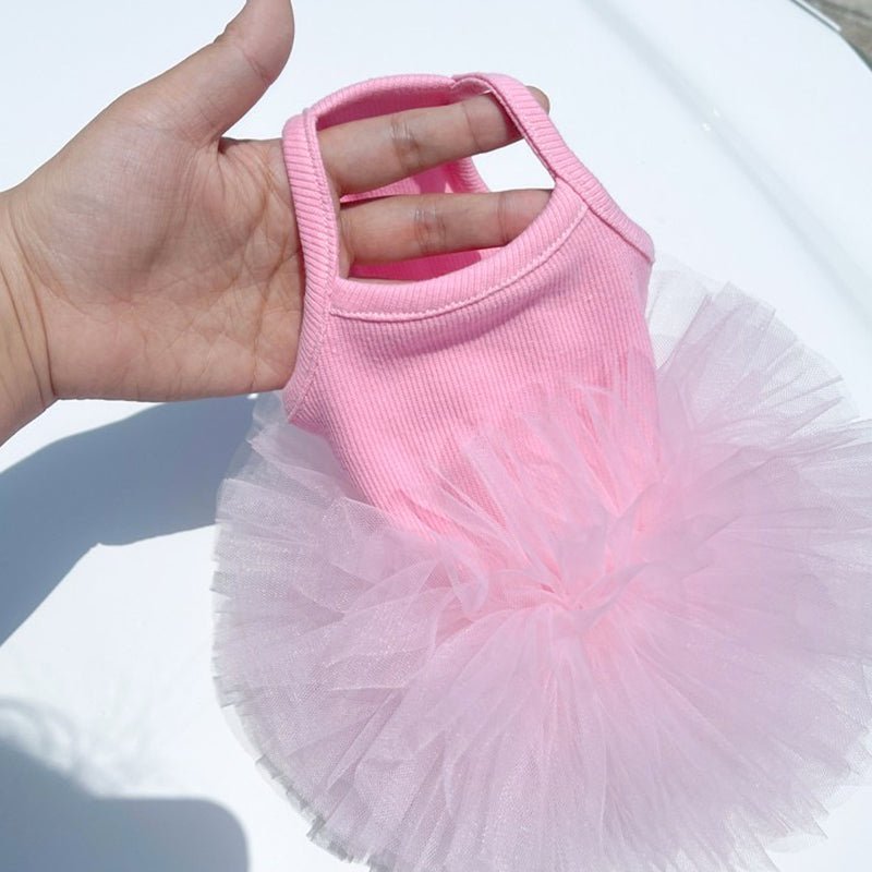 Layered Mesh Princess Cat Dress