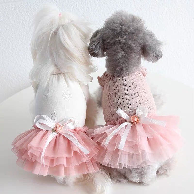 Layered Cake Puppy Dog Princess Dress