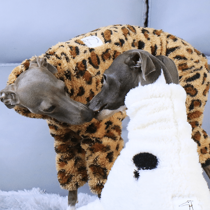 Warm Fleece Italian Greyhound Onesie