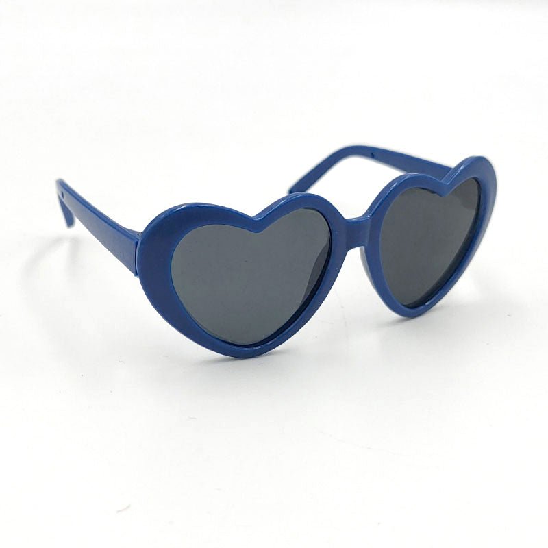 Retro Heart Shape Pet Glasses