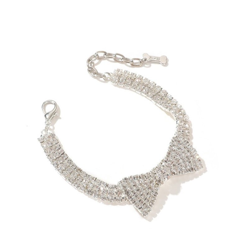 Luxury Diamond Crystal Dog Cat Collar Necklace
