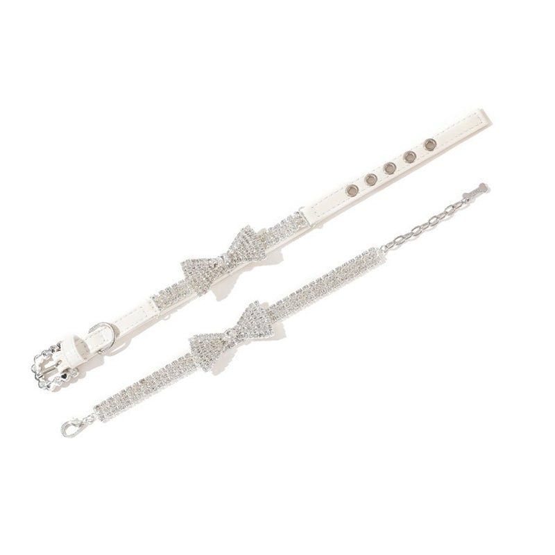 Luxury Diamond Crystal Dog Cat Collar Necklace
