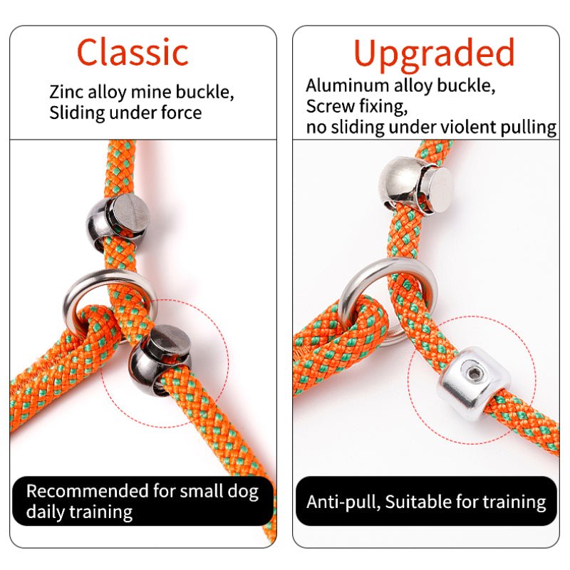 No Pull Dog Training Leash Collar Set