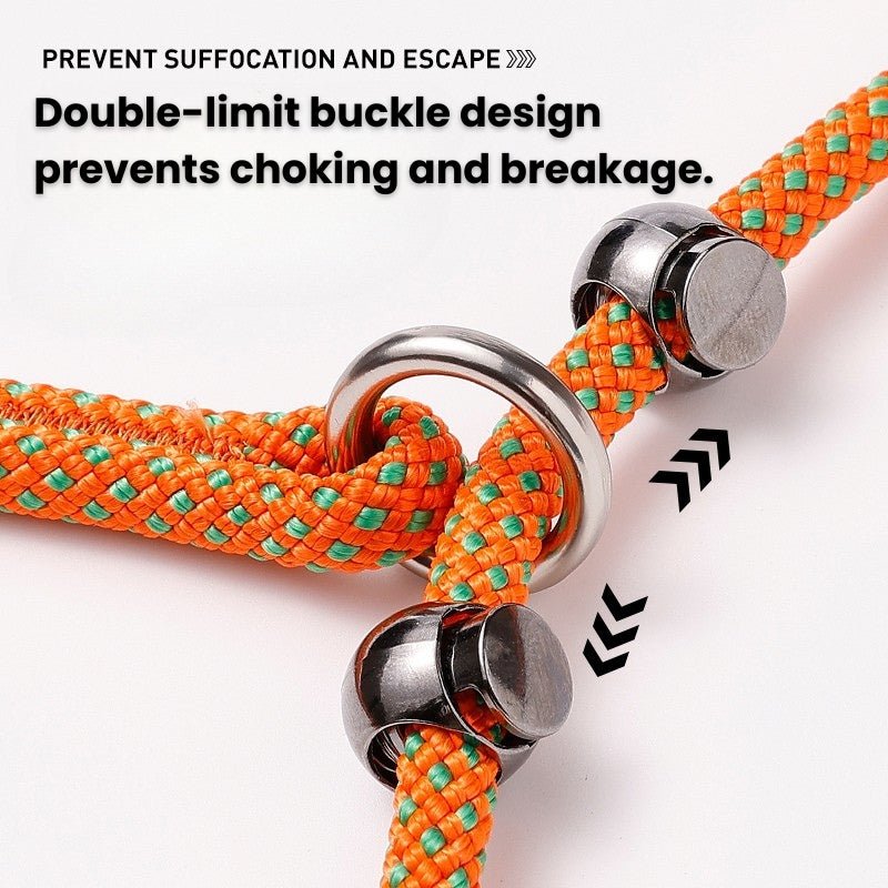 No Pull Dog Training Leash Collar Set