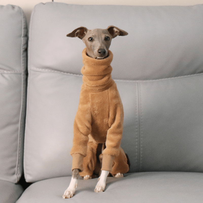 Warm Fleece Whippet Dog Clothing