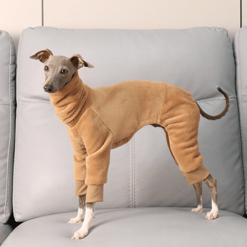 Warm Fleece Whippet Dog Clothing