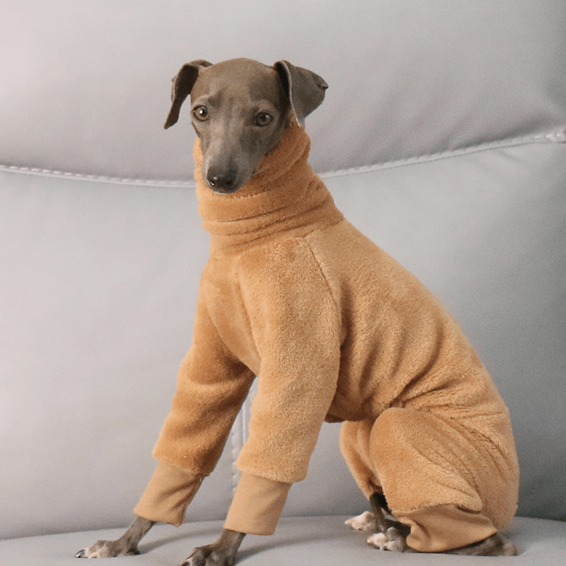 Warm Fleece Whippet Dog Clothing