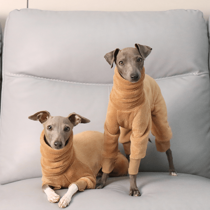 Warm Fleece Whippet Dog Clothing