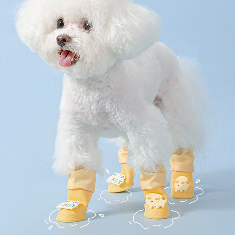 Waterproof Small Dog Rain Boots