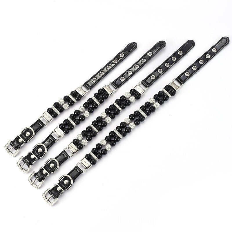 Fashionable Small Dog Pearl Collar