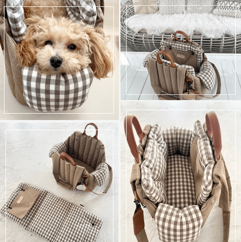 Stylish Comfortable Dog Cat Carrier Seat