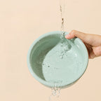 Durable Stainless Steel Cat Double Bowl